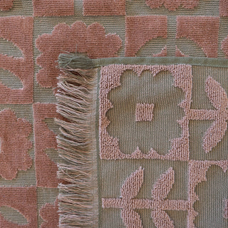 HiLo Beach Towel Bloom - Toffee by Bambury