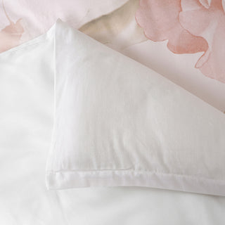 Layla Peach Quilt Cover Set by Bianca