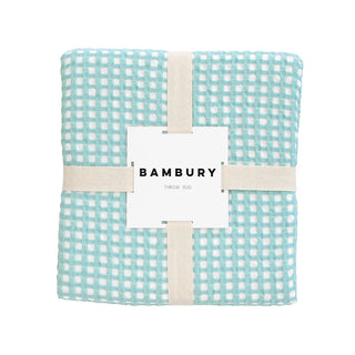 Dora Throw Aqua by Bambury