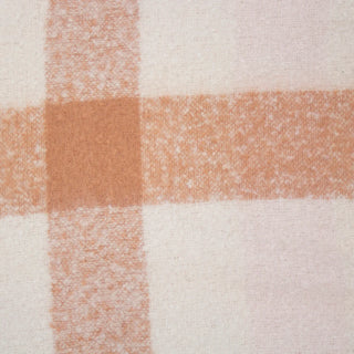 Frankie Woodrose Check Throw Rug by Bambury