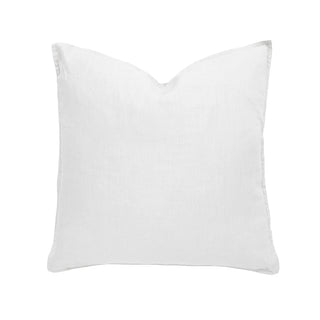 Linen Square Cushion - Ivory by Bambury