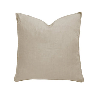 Linen Square Cushion - Pebble by Bambury
