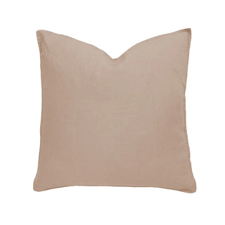 Linen Square Cushion - Tea Rose by Bambury