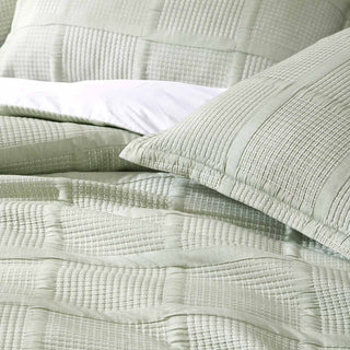 Bradshaw Green Quilt Cover Set by Private Collection