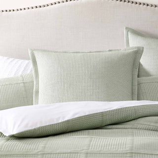 Bradshaw Green European Pillowcase by Private Collection