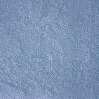 Paisley Coverlet Set By Bambury - Blue