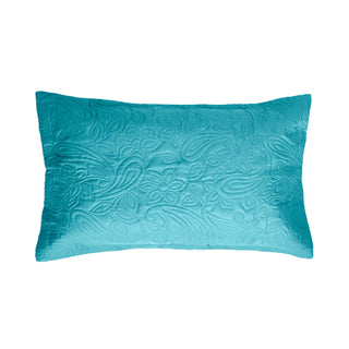 Paisley Coverlet Set By Bambury - Peacock