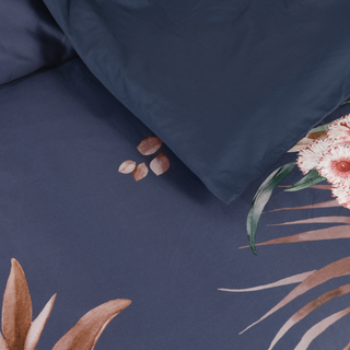 Balwyn Navy Quilt Cover Set By Bianca