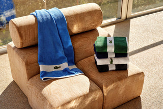 LCASUAL Marine Bath Sheet by Lacoste