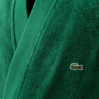 LDEFILE Vert 400gsm Bath Robe by Lacoste