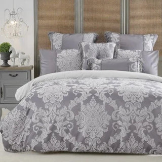 Prescott Silver 43x43cm Filled Cushion by Bianca