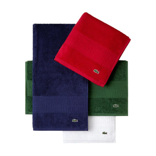 LLECROCO Marine 600gsm Bath Towel by Lacoste