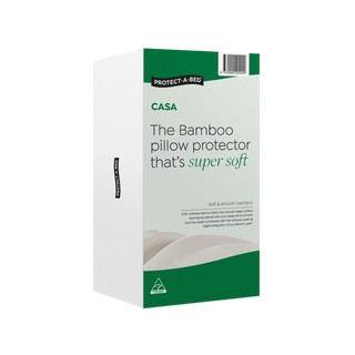 Casa Bamboo Jersey Waterproof Pillow Protector by Protect-A-Bed