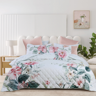 Coleraine White Bedspread Set By Bianca