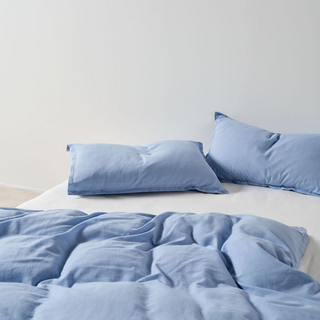 Connie Bluebell Quilt Cover Set by Linen House