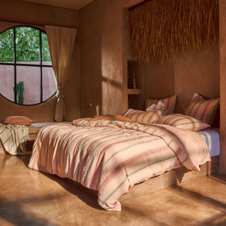 Coolum Papaya Quilt Cover Set by Linen House