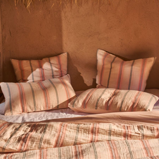 Coolum Papaya Quilt Cover Set by Linen House