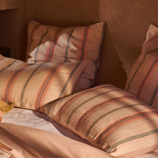 Coolum Papaya Quilt Cover Set by Linen House