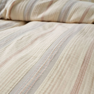 Coolum Silver Quilt Cover Set by Linen House