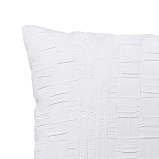 Cosmo White Cushion 43 x 43cm by Bianca