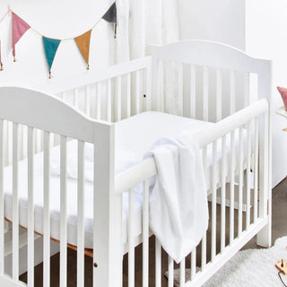 Cotton Terry Fitted Waterproof Cot Mattress Protector by Protect-A-Bed