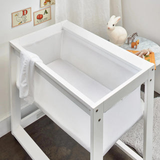 Cotton Terry Fitted Waterproof Bassinet Mattress Protector by Protect-A-Bed