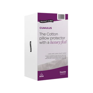 Cumulus™ Cotton Jacquard Waterproof Pillow Protector by Protect-A-Bed