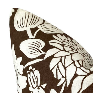 Darcy Mocha Square Filled Cushion 50 x 50cm by Zaab