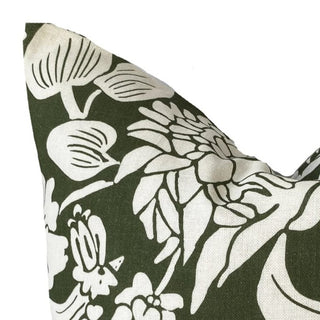 Darcy Olive Square Filled Cushion 50 x 50cm by Zaab