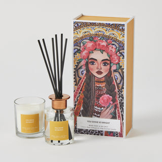 You Shine So Bright Candle & Diffuser Gift Set by Pilbeam Living