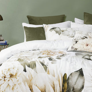 Giselle White Quilt Cover Set By Bianca