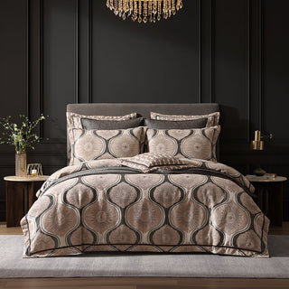 Asteria Antique Quilt Cover Set by Davinci