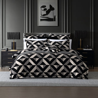 Excalibur Midnight Quilt Cover Set by Davinci