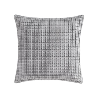 Opulence Velvet Silver European Pillowcase by Davinci