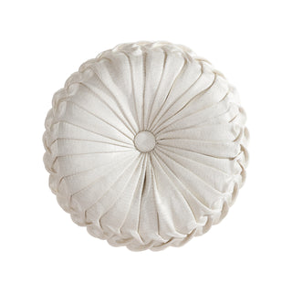 Octavia Champagne Round Cushion by Davinci
