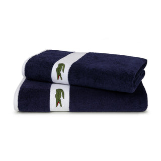 LCASUAL Marine Bath Towel by Lacoste