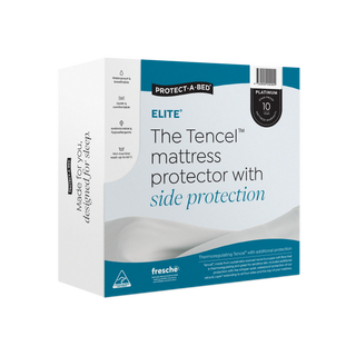 Elite® Tencel™ Jersey Fitted Waterproof Mattress Protector with Side Protection by Protect-A-Bed
