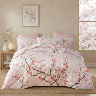 Evelyn Polyester Bedspread Set by Bianca