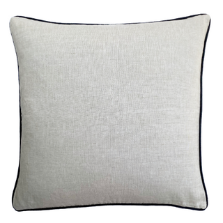 Geneva Natural Square Filled Cushion 50 x 50cm by Zaab