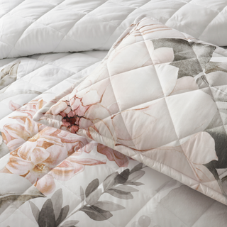 Giselle White Coverlet Set By Bianca
