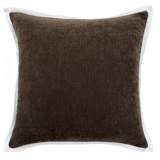 Hannah Chocolate Indoor Cushion by Zaab