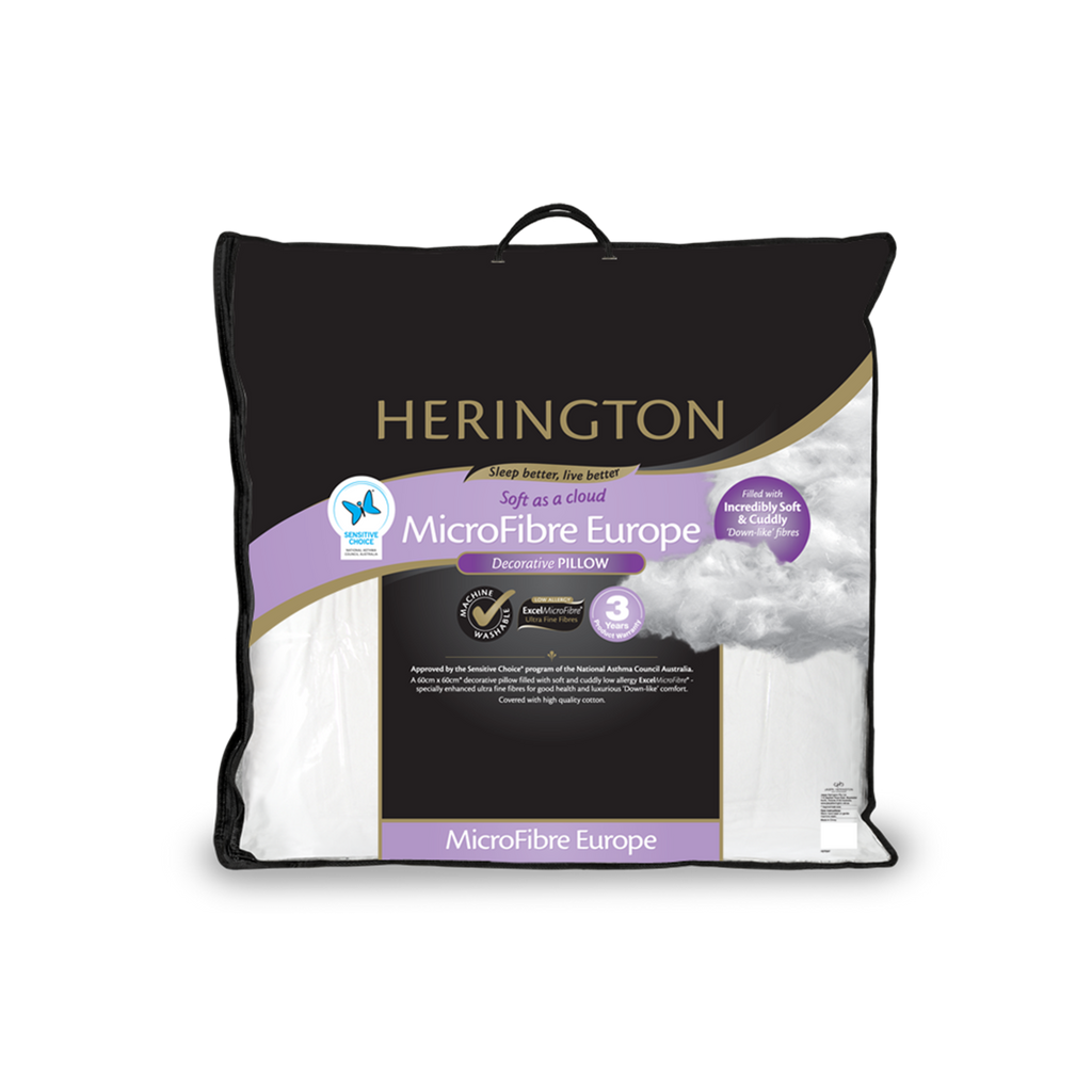 Jaspa Herington MicroFibre Europe Pillow – Planet Linen