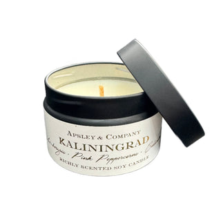 Luxury Kalingrad Travel Candle 150g by Apsley and Company