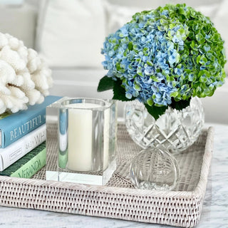 Angelica Citron 220g Bevelled Crystal Candle by Abode Aroma