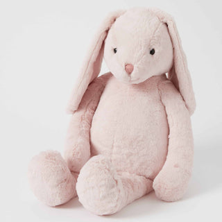 EXTRA LARGE Bunny Soft Toy PINK by Jiggle & Giggle