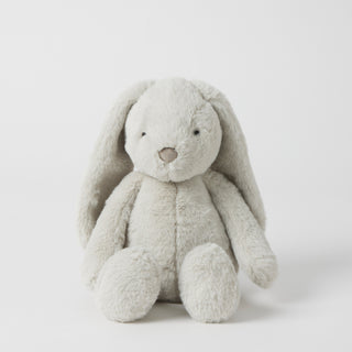 Medium Bunny Soft Toy GREY by Jiggle & Giggle