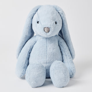 Large Bunny PALE BLUE Soft Toy by Jiggle & Giggle