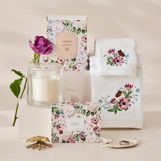 Jardin Glass Cloche Scented Candle by Pilbeam Living
