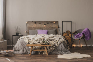 Jaspa Herington Black Wool Machine Washable Quilt