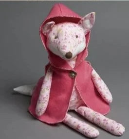 Pink Fox Novelty Cushion by Jiggle & Giggle